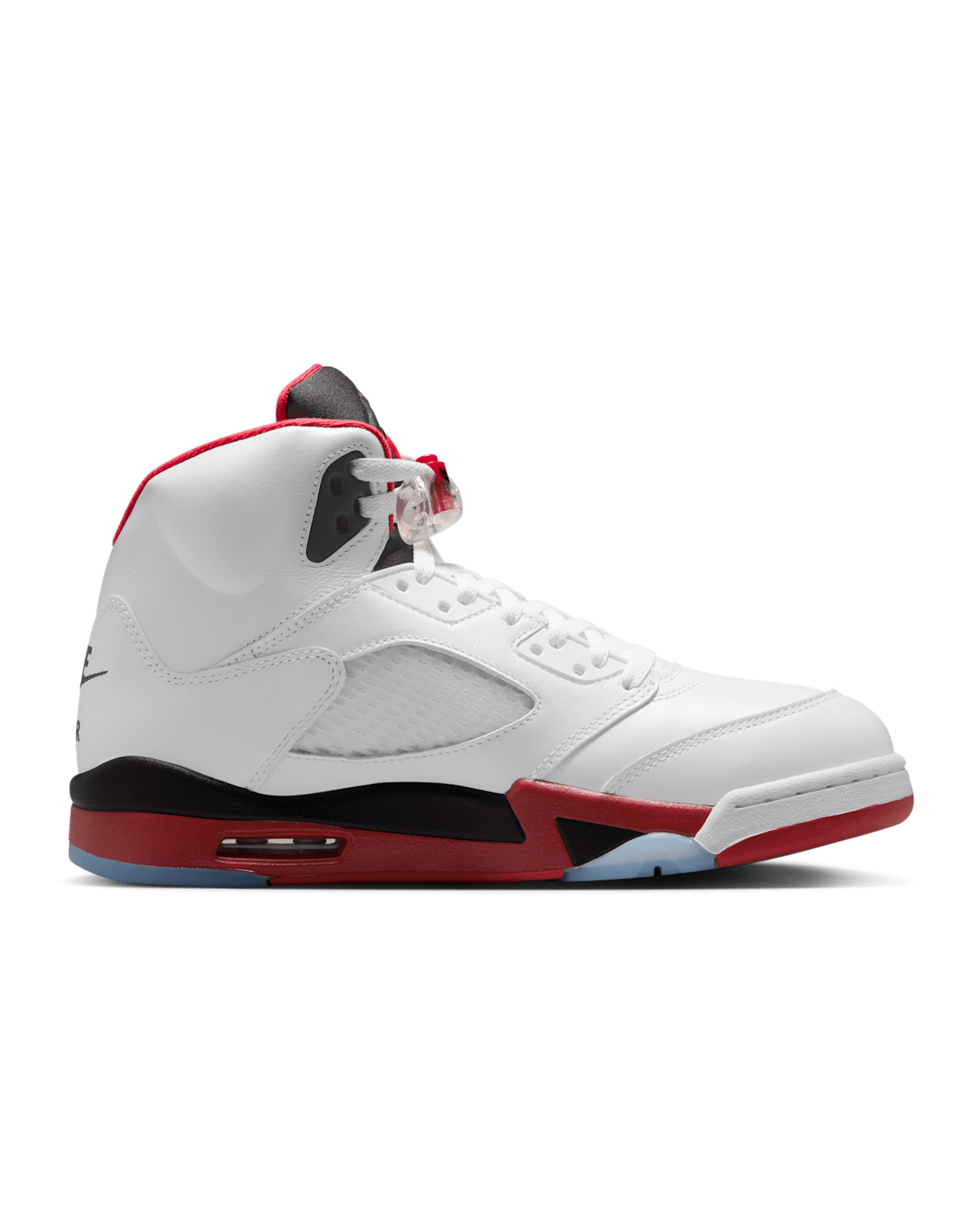 Nike - Giày thời trang thể thao Nam Air Jordan 5 Fire Red 'Black Tongue'