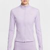 Nike - Áo Tay Dài Thể Thao Nữ Swift Dri-Fit Full-Zip Mid-Layer Running Top
