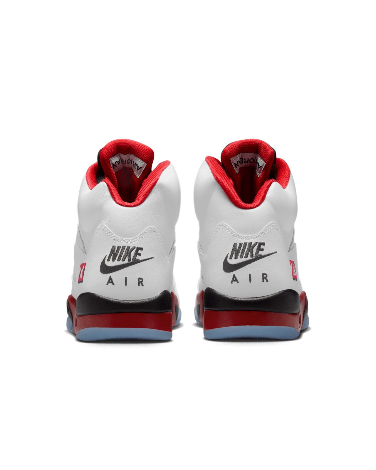 Nike - Giày thời trang thể thao Nam Air Jordan 5 Fire Red 'Black Tongue'