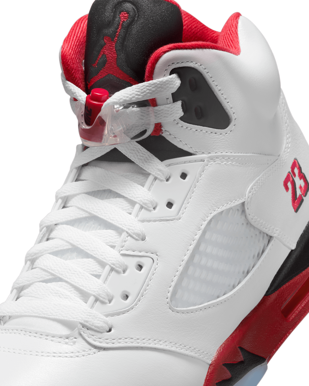 Nike - Giày thời trang thể thao Nam Air Jordan 5 Fire Red 'Black Tongue'