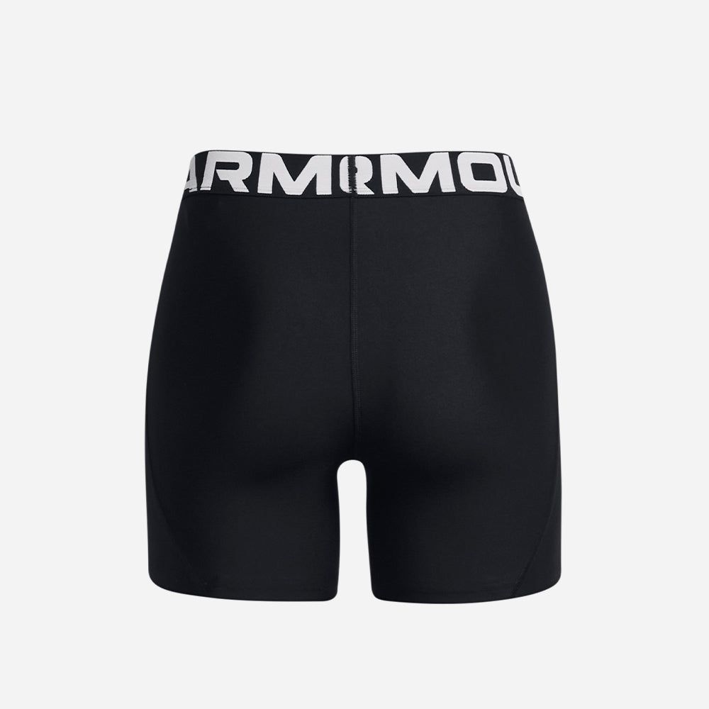 Under Armour - Quần ngắn ống bó thể thao nữ Highrise Authentics Middy Training