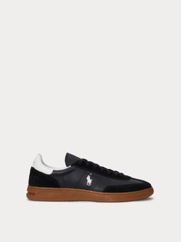 Ralph Lauren - Giày Sneakers Nam Bedford Leather-Suede Sneaker Low Top