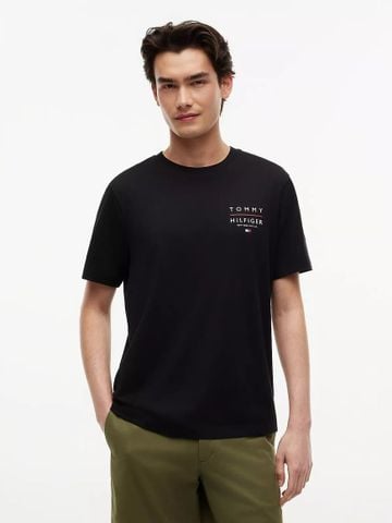 Tommy Hilfiger - Áo Thun Tay Ngắn Nam Brand Love Left Chest RWB Tee