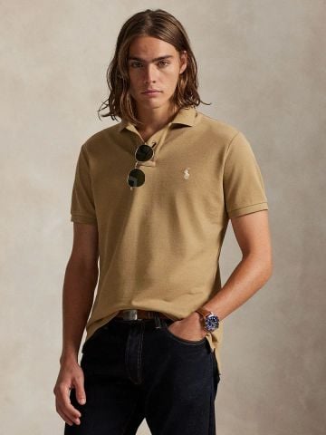 Ralph Lauren - Áo Thun Có Cổ Nam The Iconic Mesh Polo Shirt