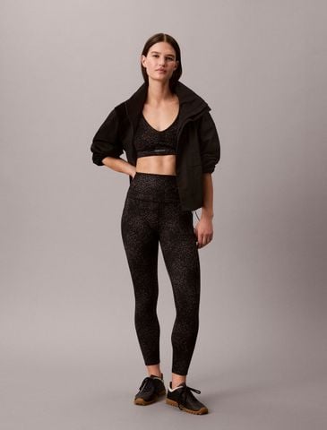 Calvin Klein - Quần Dài Ống Bó Thể Thao Nữ Quick-Dry High-Rise 7/8 Gym Leggings - 2
