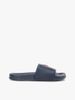 Tommy Hilfiger - Dép Quai Ngang Nam Crest Appliqué Pool Slides