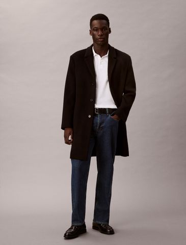 Calvin Klein - Áo polo tay ngắn nam Classic Monogram Polo