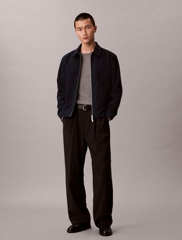 Calvin Klein - Áo Khoác Nam Cotton Dobby Blouson Jacket