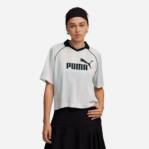 Puma - Áo Thun Có Cổ Nữ ESS Jersey
