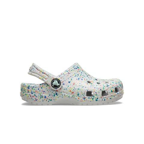 Crocs - Giày Trẻ Em Bé Trai Bé Gái Classic Glow Paint Splatter Clog T