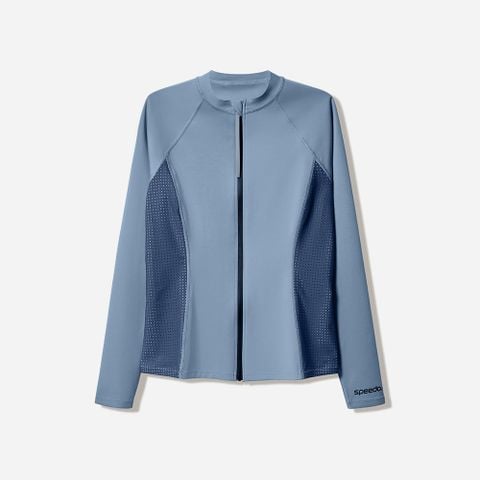 Speedo - Áo Bơi Chống Nắng Nữ Scuba Flex Long Sleeve Rash Guard