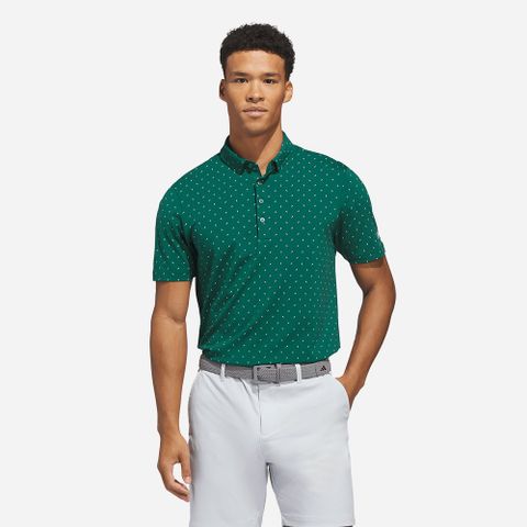 Adidas - Áo Thun Có Cổ Nam Ultimate Plus Micro Print Golf