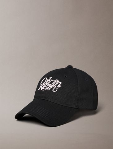Calvin Klein - Nón nữ UV Cotton Twill Embroidered Logo Cap