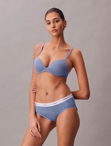 Calvin Klein - Quần Lót Nữ Cotton Stretch Rib Hipster