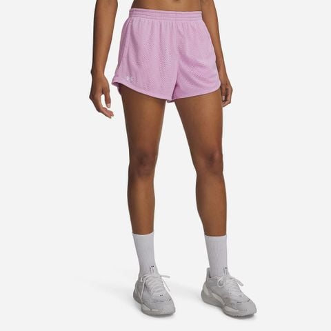 Under Armour - Quần Ngắn Thể Thao Nữ Tech Play Up Mesh Shorts
