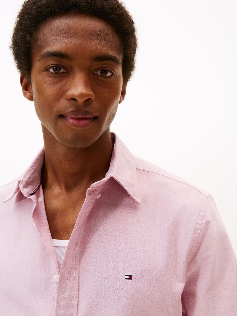 Tommy Hilfiger - Áo sơ mi tay ngắn nam Heritage Oxford Shirt