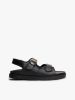 Tommy Hilfiger - Xăng Đan Nữ Leather TH Monogram Buckle Cleat Sandals
