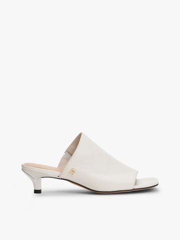 Tommy Hilfiger - Giày cao gót nữ Leather Kitten Heels - 2
