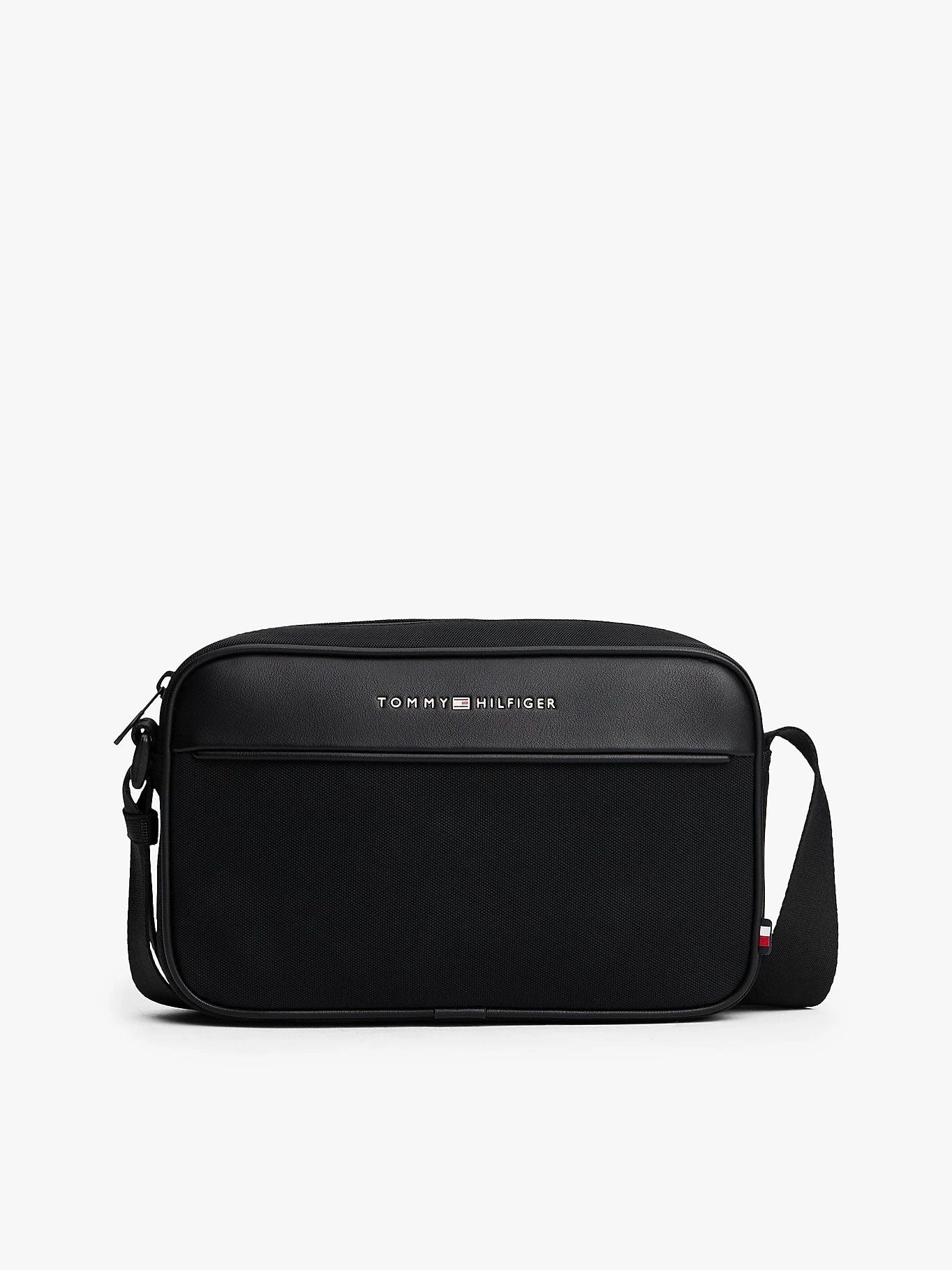 Tommy Hilfiger - Túi đeo chéo nam Metal Logo Crossbody Reporter Bag