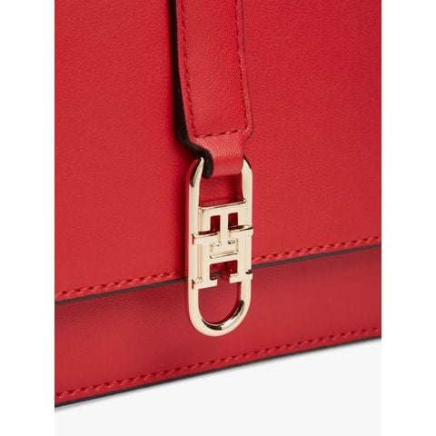 Tommy Hilfiger - Túi Đeo Chéo Nữ Timeless TH Monogram Flap Crossbody Bag