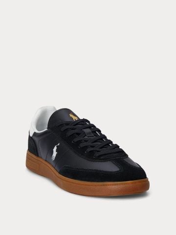 Ralph Lauren - Giày Sneakers Nam Bedford Leather-Suede Sneaker Low Top