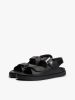 Tommy Hilfiger - Xăng Đan Nữ Leather TH Monogram Buckle Cleat Sandals