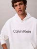 Calvin Klein - Áo Hoodie Nam Standard Logo Premium Terry Hoodie