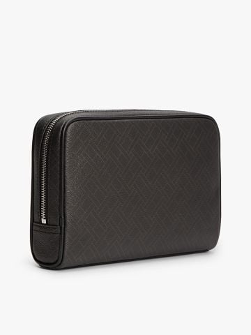 Tommy Hilfiger - Túi Xách Cầm Tay Nam Flag Mixed Texture Pouch