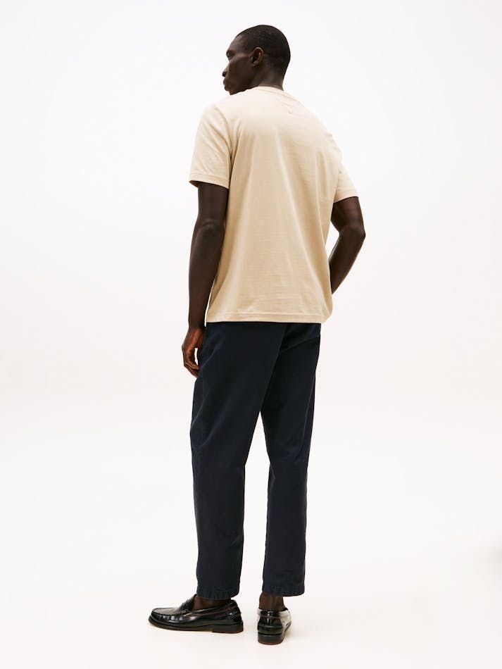 Tommy Hilfiger - Áo thun tay ngắn nam Crew Neck Logo Panel T-Shirt