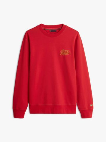 Tommy Hilfiger - Áo Sweatshirt Nam Heavy Twill C-Neck Sweatshirt