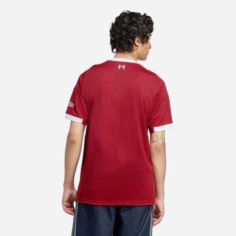 adidas - Áo thun đá banh Nam Men's Adidas Liverpool Home 25/26 Football Jersey - Red - 2