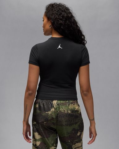 Nike - Áo tay ngắn thể thao Nữ Jordan Flight Women's Graphic Tee