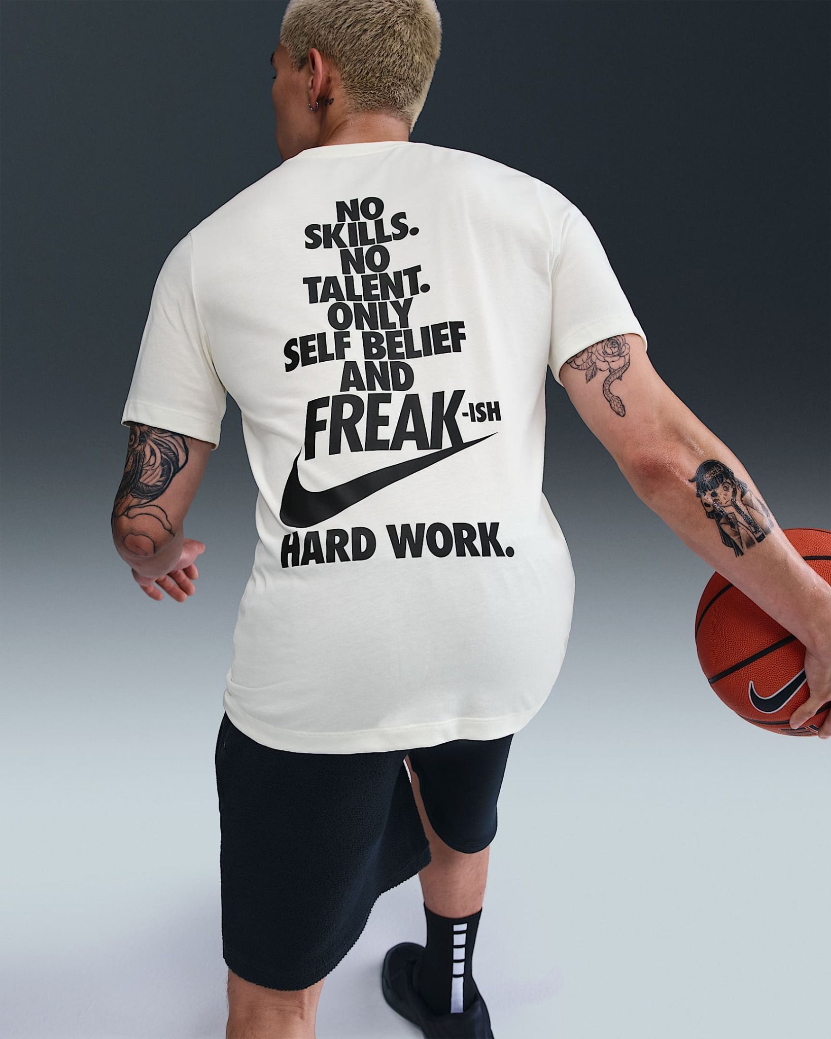 Nike - Áo phông tay ngắn thể thao Nam Giannis Men's T-Shirt