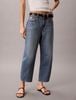 Calvin Klein - Quần Jean Dài Nữ Cropped Barrel Jeans