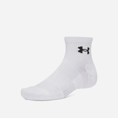 Under Armour - Vớ Unisex Performance Cotton 3P QTR Crew Socks - 3