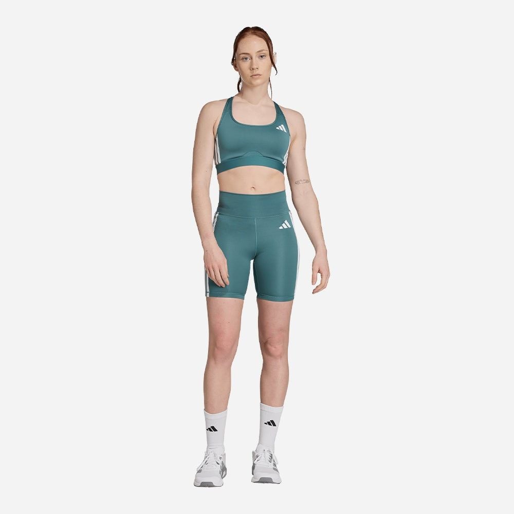 adidas - Áo ngực thể thao Nữ Women's Adidas Powerreact Train Medium-Support 3-Stripes Sport Bra