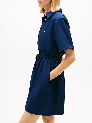 Tommy Hilfiger - Đầm Sơ Mi Nữ Stripe Relaxed Poplin Mini Shirt Dress