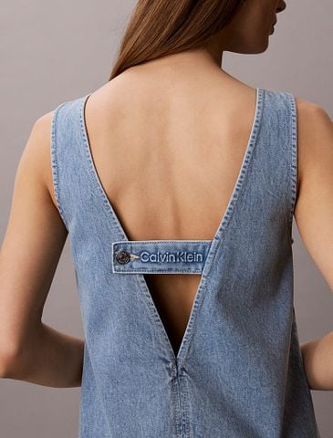 Calvin Klein - Đầm Mini Nữ Vdenim Mini Shift Dress