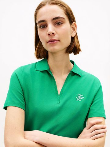 Tommy Hilfiger - Đầm Polo Nữ 1985 Logo Embroidery Mini Polo Dress - 3