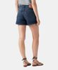 Levi's - Quần jeans ngắn nữ A-line Women's Shorts - Dark Wash
