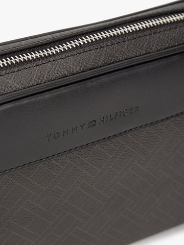 Tommy Hilfiger - Túi Xách Cầm Tay Nam Flag Mixed Texture Pouch