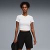 Puma - Áo Tay Ngắn Thể Thao Nữ Cloudspun Rib Tee