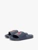Tommy Hilfiger - Dép Quai Ngang Nam Crest Appliqué Pool Slides