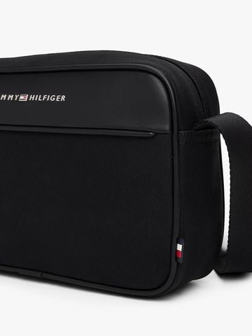 Tommy Hilfiger - Túi đeo chéo nam Metal Logo Crossbody Reporter Bag - 3
