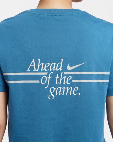 Nike - Áo tay ngắn thể thao Nữ Sportswear Club Women's Loose Cropped T-Shirt