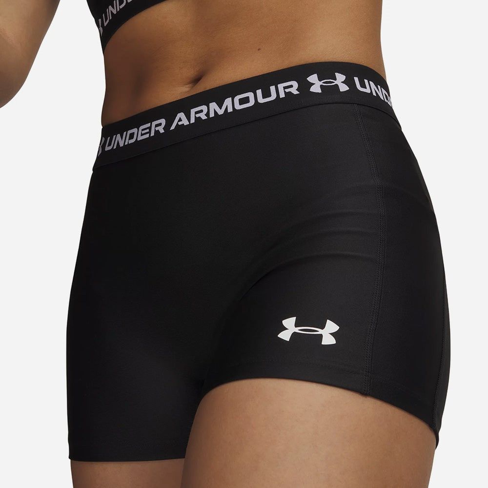 Under Armour - Quần Ngắn Ống Bó Nữ Women Shorts Training Baselayer Heatgear Shorty