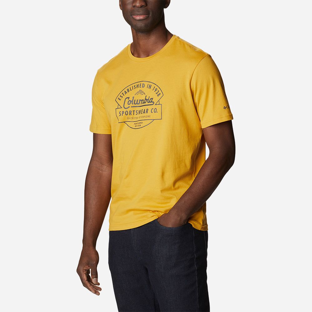 Columbia - Áo thun tay ngắn thể thao nam Rapid Ridge™ Graphic Tee Outdoor