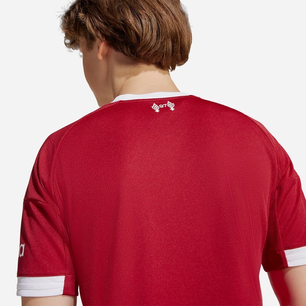 adidas - Áo thun đá banh Trẻ Em Kids' Adidas Liverpool Home 25/26 Football Jersey - Red