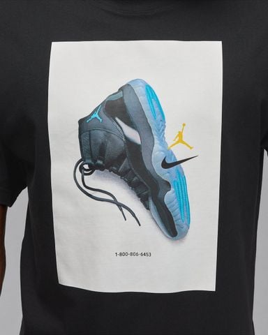 Nike - Áo thun tay ngắn thể thao Nam Jordan Brooklyn Men's T-Shirt - 3