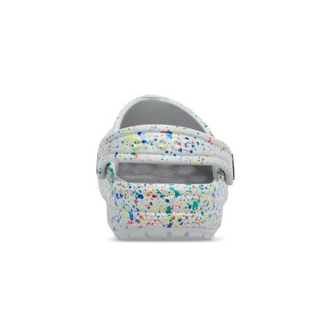 Crocs - Giày Trẻ Em Bé Trai Bé Gái Classic Glow Paint Splatter Clog T